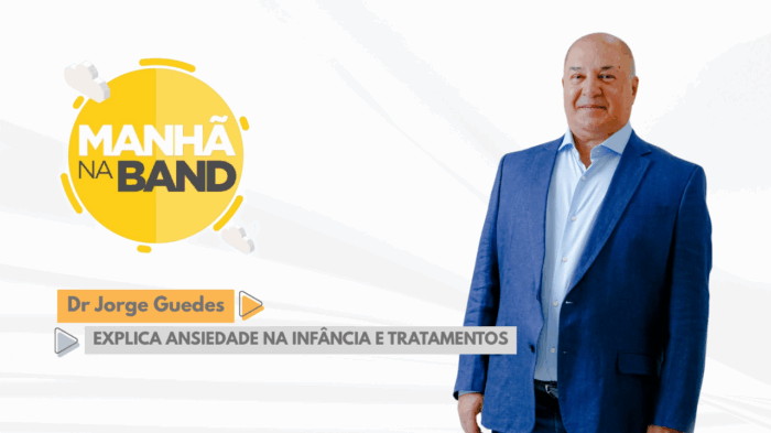 Mais uma participação no Quadro Coluna Dr. Jorge Guedes no Programa Manhã na Band da Band Vale SJC