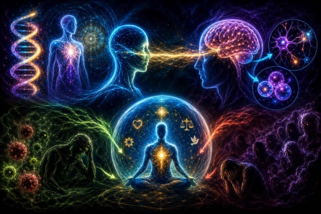 Leia mais sobre o artigo DNA Espiritual, o Mapa Invisível da Psique
